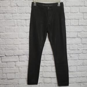 Articles of Society Halley High Rise Black Coated Jeans Size 26